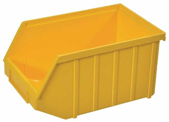 Pièces agricoles - Outils atelier - Bac 53 Jaune 240x150x130mm