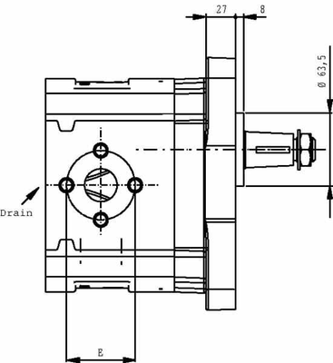 Pièces agricoles - Hydraulique - Moteur KM40.109R0-85E5-LEG/ED