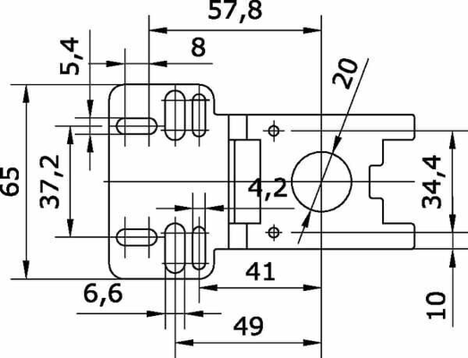 Pièces agricoles - Pièce pneumatique - Kit de fixation 1