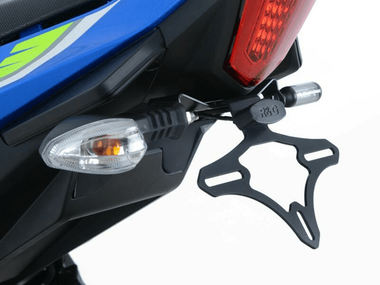 Pièces Quad & Motos - Equipement véhicule - Support de plaque R&G RACING noir Suzuki GSX-250R