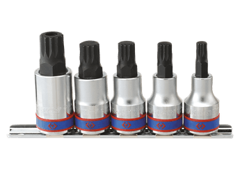 Outils - Outils divers - Rail de 5 douilles 1/2" Spline M8 à M16