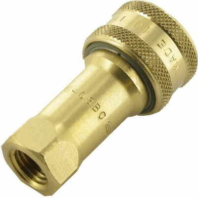 Pièces agricoles - Hydraulique - Raccord rapide femelle 1/4" - 1/4" NPT