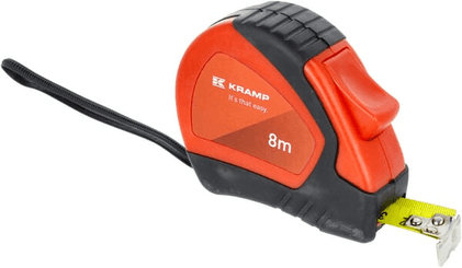 Outils - Outils divers - Mètre ruban antidérapant 8 m