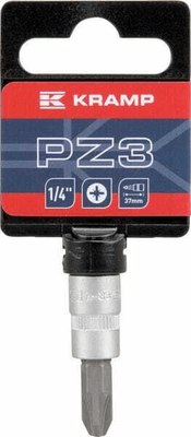 Outils - Outils divers - Douille de tournevis 1/4" PZ 3