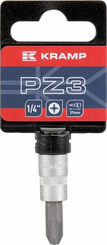 Outils - Outils divers - Douille de tournevis 1/4" PZ 3