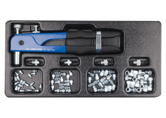 Outils - Outils divers - Thermoformé pince à riveter manuelle - 85 pièces