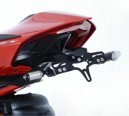 Pièces Quad & Motos - Equipement véhicule - Support de plaque R&G RACING noir Ducati Panigale V4