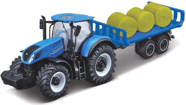 Loisirs - Jouets - New Holland T7.315 HD avec remorque à balles​