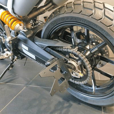 Pièces Quad & Motos - Pièces communes - Support de plaque ACCESS DESIGN latéral noir Ducati Scrambler 1100