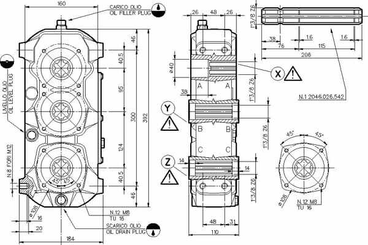 Pièces agricoles - Transmission - Multifunnktionsgetriebe