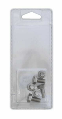 Pièces agricoles - Fasteners - Boulon inox M8 x 16mm, A2 (6)