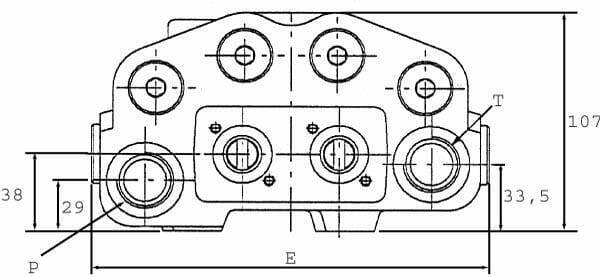 Pièces agricoles - Hydraulique - Soupape 513-18