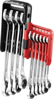 Outils - Outils divers - Jeu de clés à fourche à cliquet 10 pièces