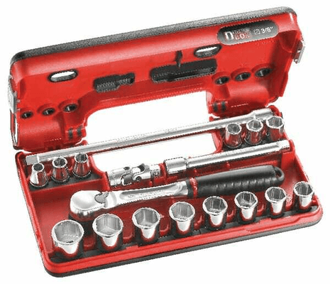 Outils - Outils divers - Jeu douilles stand. 6pcs 3/8"
