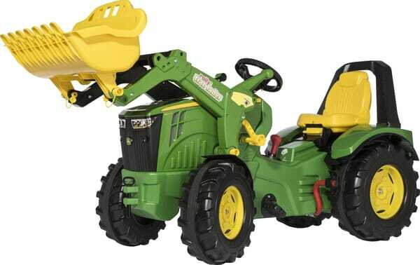 Loisirs - Jouets - X-Trac John Deere 8400R avec chargeur frontal et frein