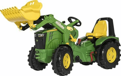 Loisirs - Jouets - X-Trac John Deere 8400R avec chargeur frontal et frein