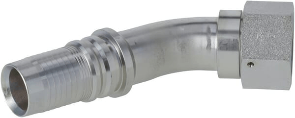 Pièces agricoles - Hydraulique - Raccord à sertir 4SH-DN40-1,1/2" BSP-45°