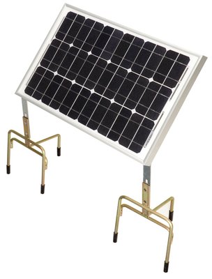 Pièces agricoles - Cloture,Jardin & Sylviculture - PANNEAU SOLAIRE 30 W + 2 SUPPORTS + 2 TREPIEDS + REGULATEUR