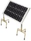 PANNEAU SOLAIRE 30 W + 2 SUPPORTS + 2 TREPIEDS + REGULATEUR