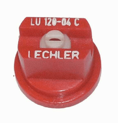 Pièces agricoles - Pièce Pulvérisateur - Buse à jet plat LU 120° 4 rouge céramique Lechler