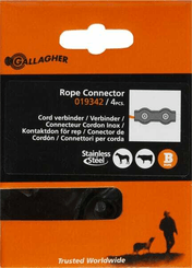 Pièces agricoles - Cloture,Jardin & Sylviculture - Connecteur cordon Inox (x4)