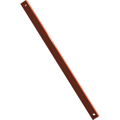 Pièces agricoles - Pièce divers - tube de support -peint--