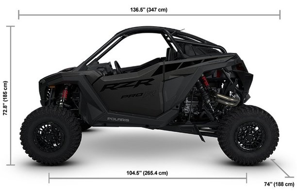 Materiels - Quad - RZR Pro R Ultimate - Super Graphite (US spec)