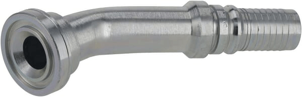 Pièces agricoles - Hydraulique - Raccord à sertir 4SH-DN25 avec flasque ø47,6 mm 30°