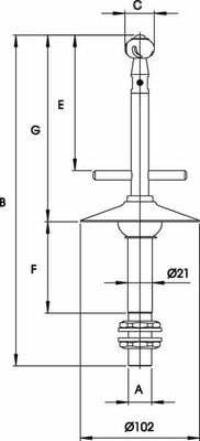 Pièces agricoles - Pièce Pulvérisateur - Mélang.chim. G1/2+nett.réserv.