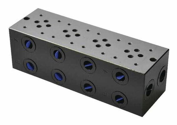 Pièces agricoles - Hydraulique - Plaque de base NG6+forage