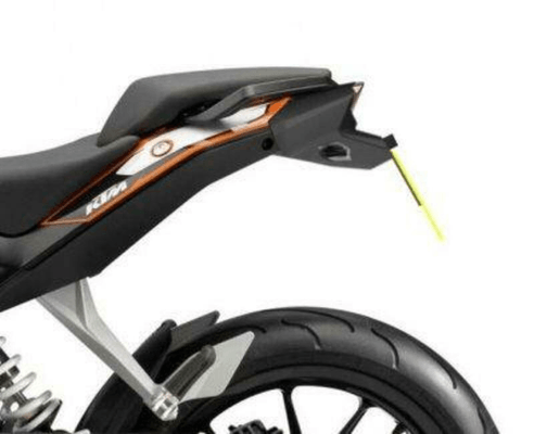 Pièces Quad & Motos - Equipement véhicule - Support de plaque R&G RACING noir KTM Duke 125/200/390