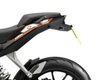 Support de plaque R&G RACING noir KTM Duke 125/200/390