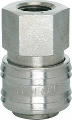 Pièces agricoles - Pièce pneumatique - Raccord rapide f.fem. BSP 3/8"