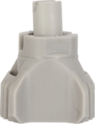 Pièces agricoles - Pièce Pulvérisateur - Jeu de buses à injection d'air (8 pièces) HDRX-A 120° 06 gris