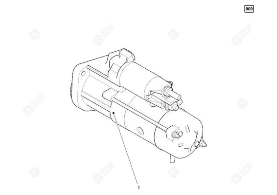 Pièces agricoles - Alternateurs, demarreurs - starter motor