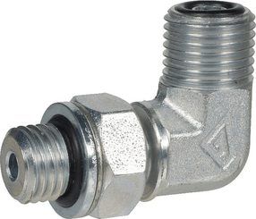 Pièces agricoles - Hydraulique - Coude 90° ORFS 13/16" M16x1,5