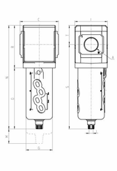 Pièces agricoles - Pièce pneumatique - Filtre