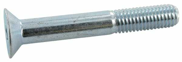 Pièces agricoles - Fasteners - Vis tête fraisée hexagonale creuse M8x60 10.9 zin