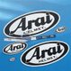 Autocollant ARAI