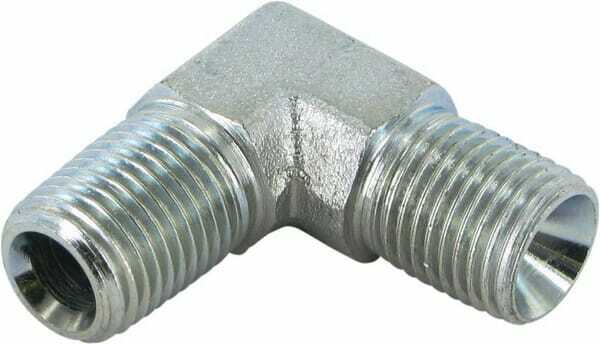 Pièces agricoles - Hydraulique - Raccord coudé 1/4 BSP x BSPT