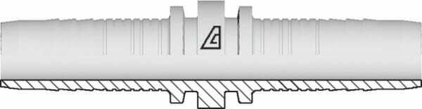 Pièces agricoles - Hydraulique - Raccord à sertir jonction DN16