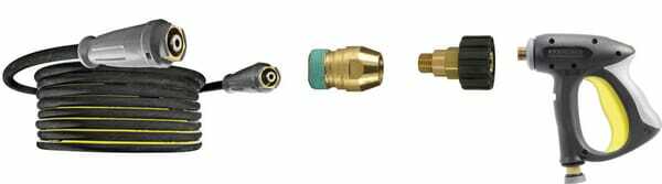 Pièces agricoles - Hydraulique - Adaptateur K-Lock filetage mâle TR22 x filetage femelle 1/4“, laiton