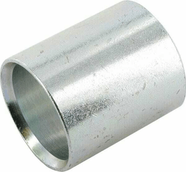 Pièces agricoles - Hydraulique - Jupe à sertir Ø35x37mm DN20 acier / chromé Alfagomma