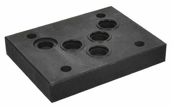 Pièces agricoles - Hydraulique - Plaque de recouvrement NG10