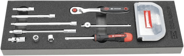 Outils - Outils divers - Cliquet et accessoires 1/4" 41pcs