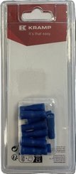 Pièces agricoles - Eclairage - Cosse femelle, bleu Ø 5 mm - 1,5-2,5 mm² (10)