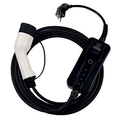 Pièces agricoles - Eclairage - Câble de recharge EV Home, type 2, fiche UE, 3,7 kW, 8-16A, 5m