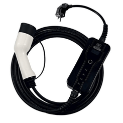 Pièces agricoles - Eclairage - Câble de recharge EV Home, type 2, fiche UE, 3,7 kW, 8-16A, 5m