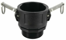 Camlock Type B 3" filetage mâle polypropylène