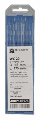 Pièces agricoles - Outils atelier - Baguette à souder wolfram 1,6mm universelle